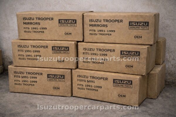 Brand New OEM Isuzu Trooper Side Mirrors (1991–1999)