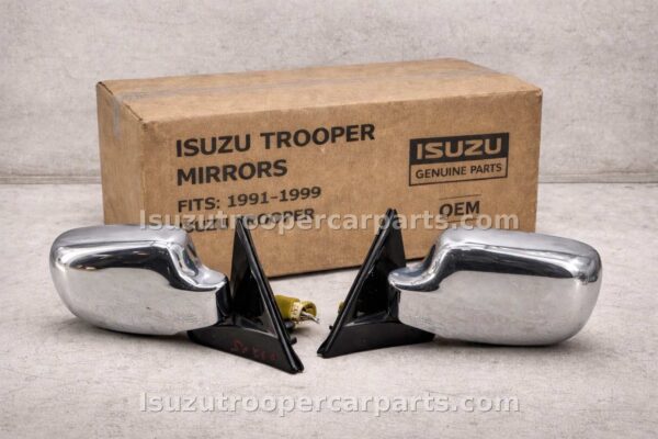 Brand New OEM Isuzu Trooper Side Mirrors (1991–1999)