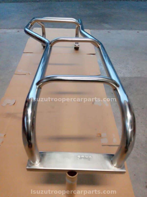 ISUZU TROOPER REAR LADDER – OEM-STYLE STAINLESS STEEL BUILD (1992–2004)