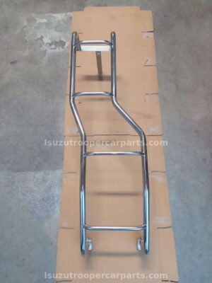 ISUZU TROOPER REAR LADDER – OEM-STYLE STAINLESS STEEL BUILD (1992–2004)