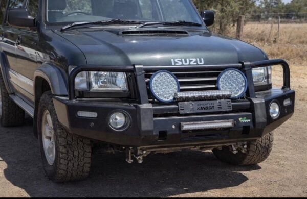 Heavy-Duty Ironman 4x4 Bumper Guard – Ultimate Front-End Protection for Isuzu Trooper