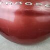 ISUZU TROOPER OEM DARK RED REAR SPARE TIRE COVER SHELL EMBLEM – 1995–2002 2nd Gen