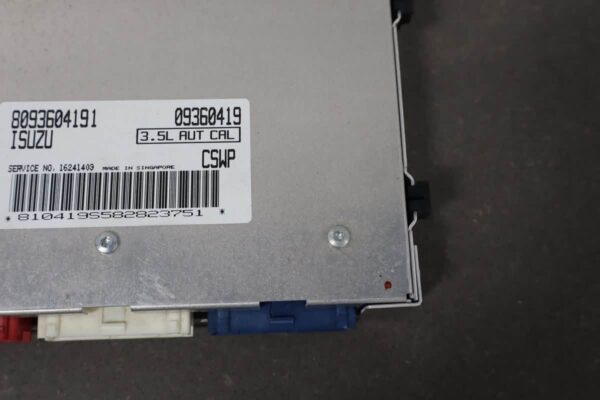 Brand New OEM Isuzu Trooper 3.5L 6VE1 Engine Computer Module - 8093604191