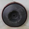 ISUZU TROOPER OEM DARK RED REAR SPARE TIRE COVER SHELL EMBLEM – 1995–2002 2nd Gen