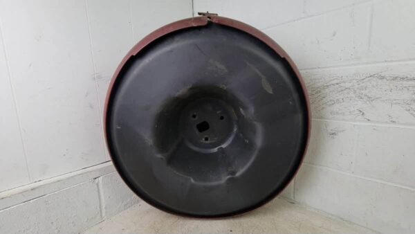 ISUZU TROOPER OEM DARK RED REAR SPARE TIRE COVER SHELL EMBLEM – 1995–2002 2nd Gen