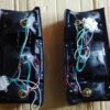 ISUZU OPEL CAMPO UTE TAIL LIGHTS PAIR LH & RH – BLACK FRAME | 1988–1991 1st Gen