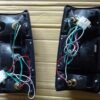 ISUZU OPEL CAMPO UTE TAIL LIGHTS PAIR LH & RH – BLACK FRAME | 1988–1991 1st Gen