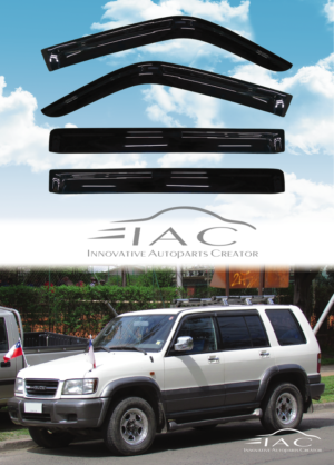 Brand New Isuzu Trooper Window Visors - 1991-2002 2nd Gen